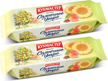 Kuhmaster Sunny Morning Butter biscuits Apple Strudel 240g x 2